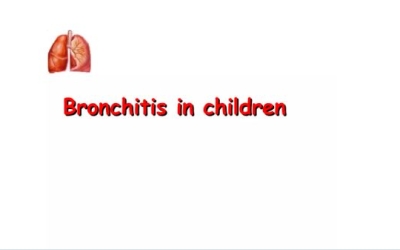 Bronchitis in Children CME